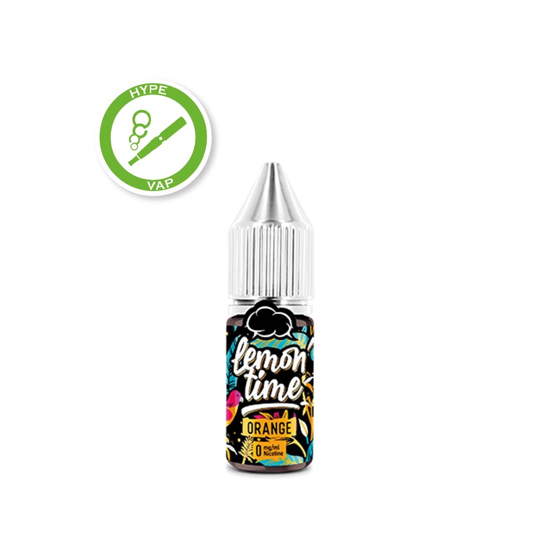 Orange 10 ml Lemon'Time, e-liquide orange, limonade frais Orange 10 ml Lemon'Time, e-liquide orange, limonade frais
