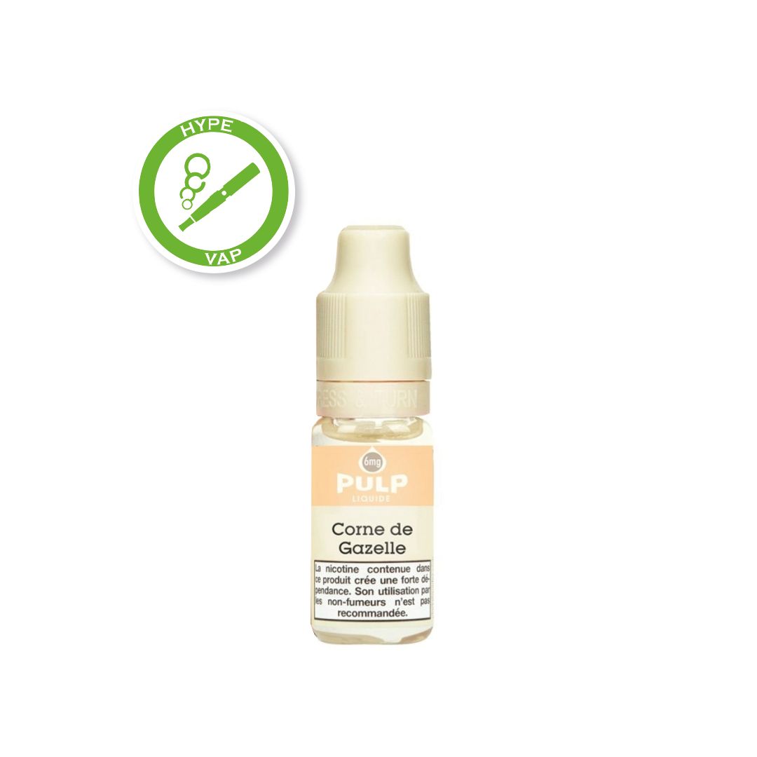 Pulp Corne de Gazelle 10 ml, e-liquide corne de gazelle Pulp Corne de Gazelle 10 ml, e-liquide corne de gazelle
